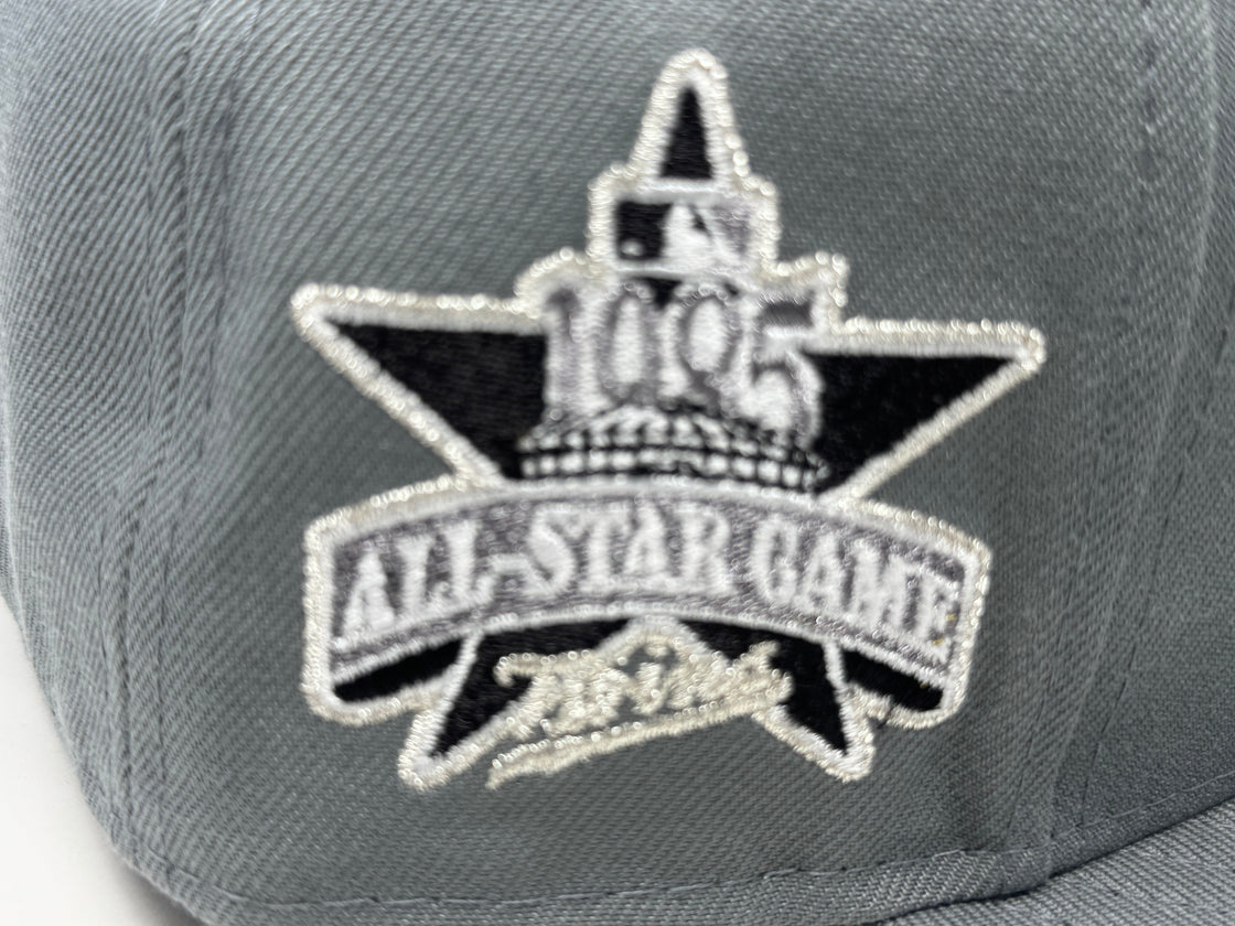Minnesota Twins 1985 All Star Game Fitted Hat- Gray
