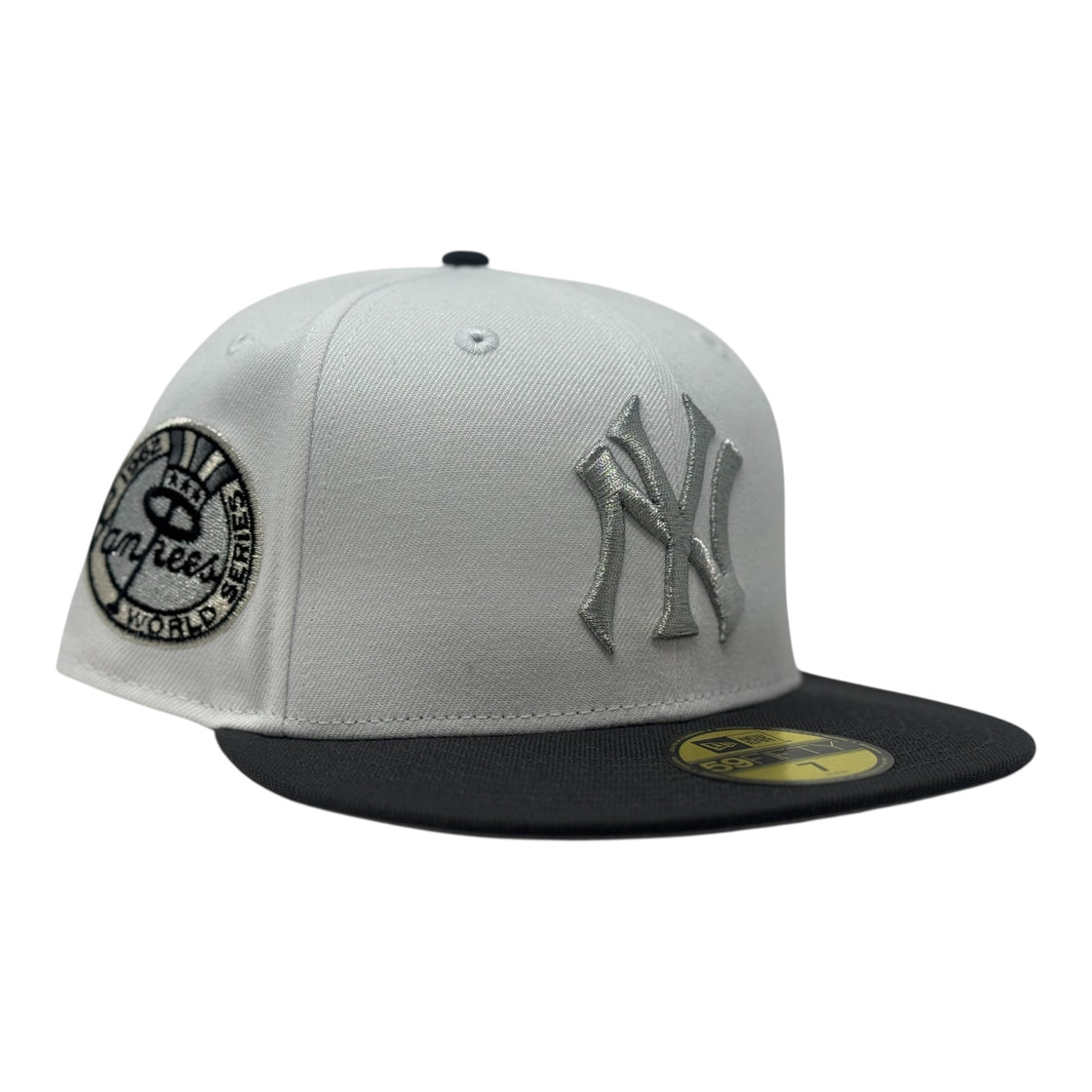 New York Yankees 1962 World Series Fitted Hat-White Dark Gray