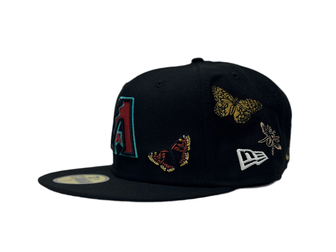 Arizona Diamondbacks Butterfly Garden New Era Fitted Hats