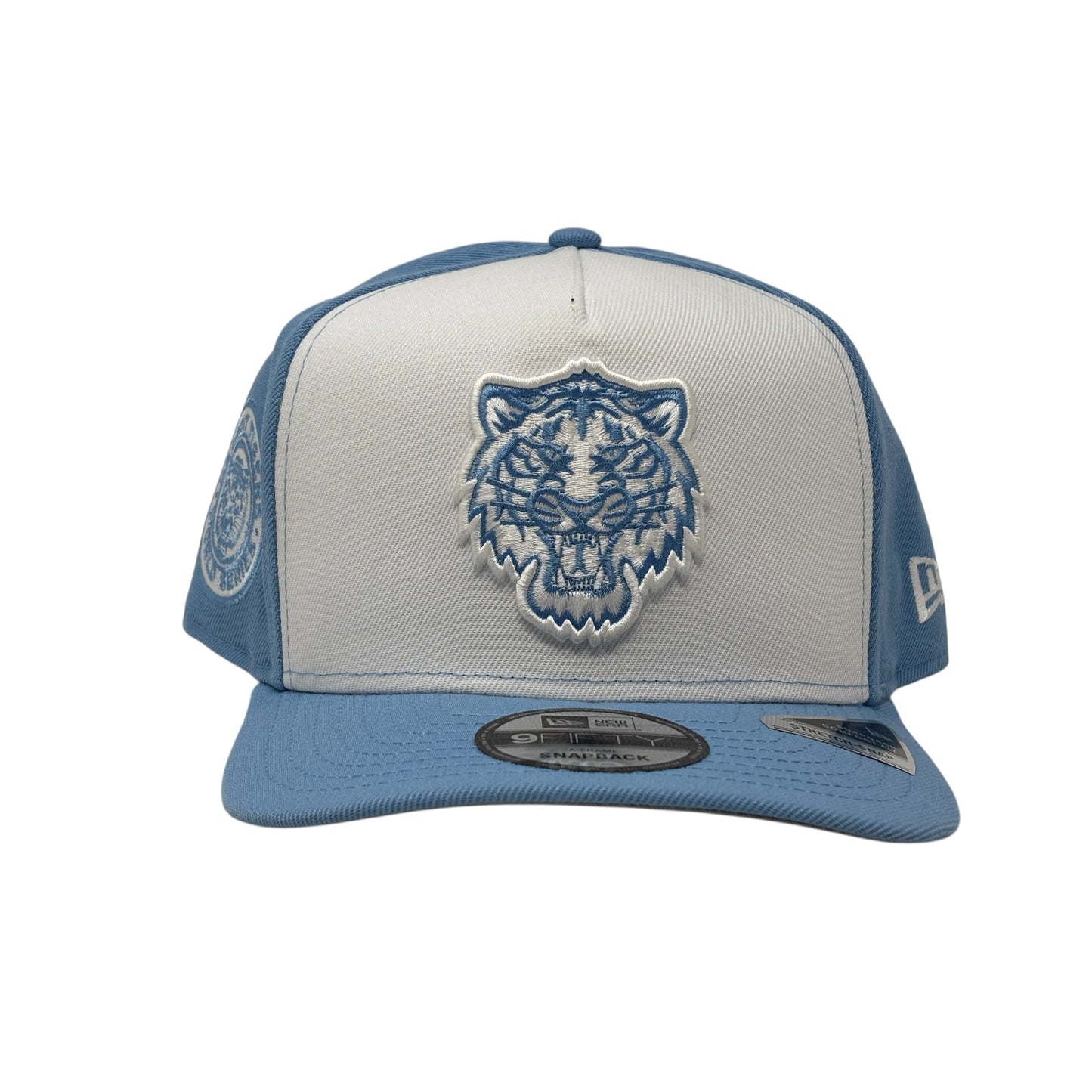 Detroit Tigers World Series 9Fifty A-Frame Snapback Hats-White Sky