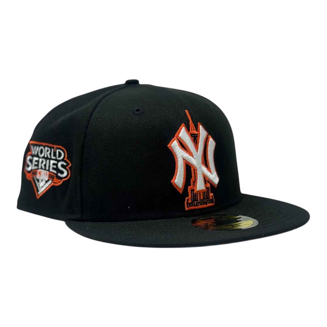 New York Yankees Empire State 2009 World Series Hats-Black Orange