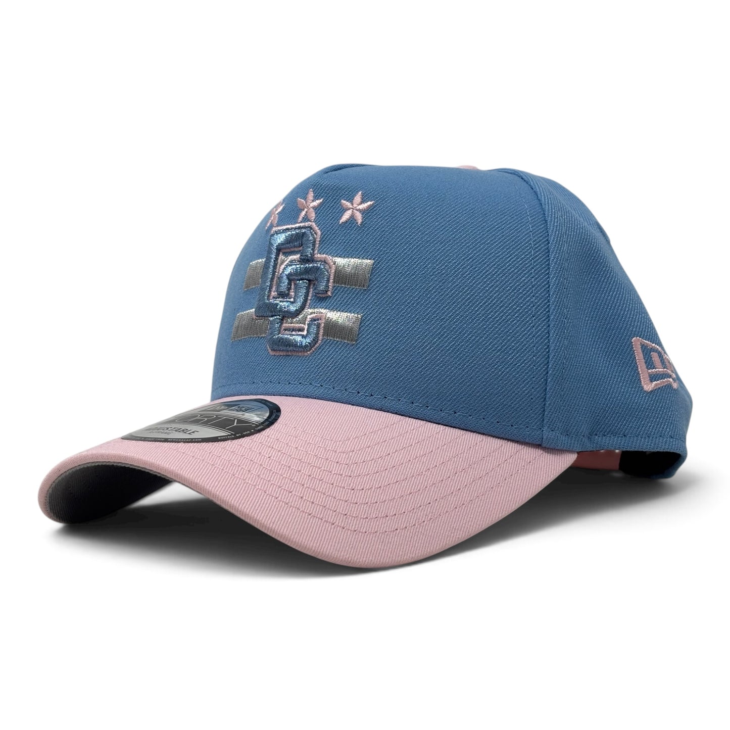 Washington Nationals city Connect 9Forty Snapback hat-Sky pink