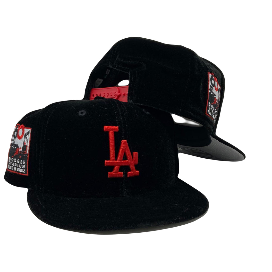 Los Angeles Dodgers 60th Anniversary Dodgers Stadium Velvet 9Fifty New Era Snapback Hat