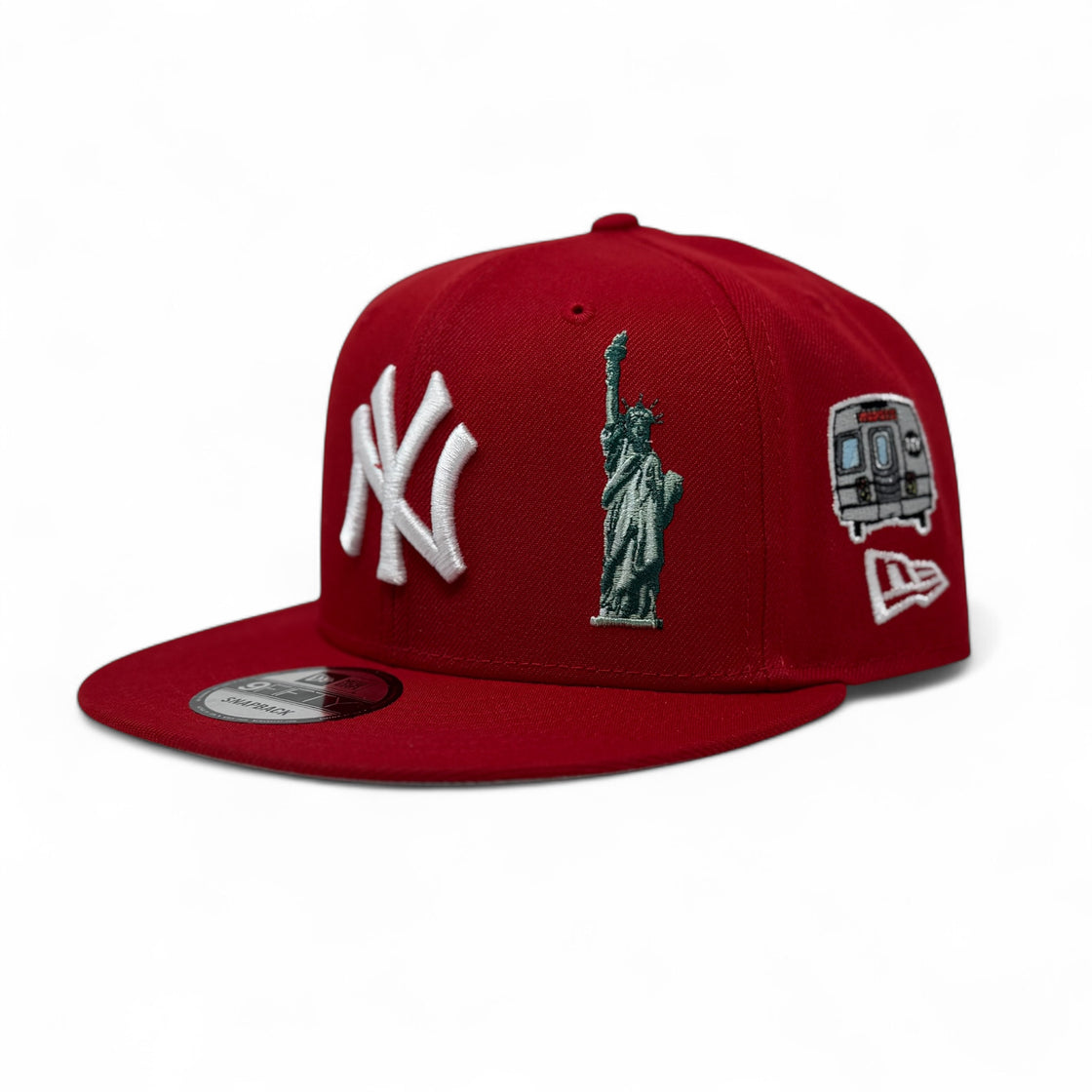 New York Yankees City Transit Red New Era Snapback Hats