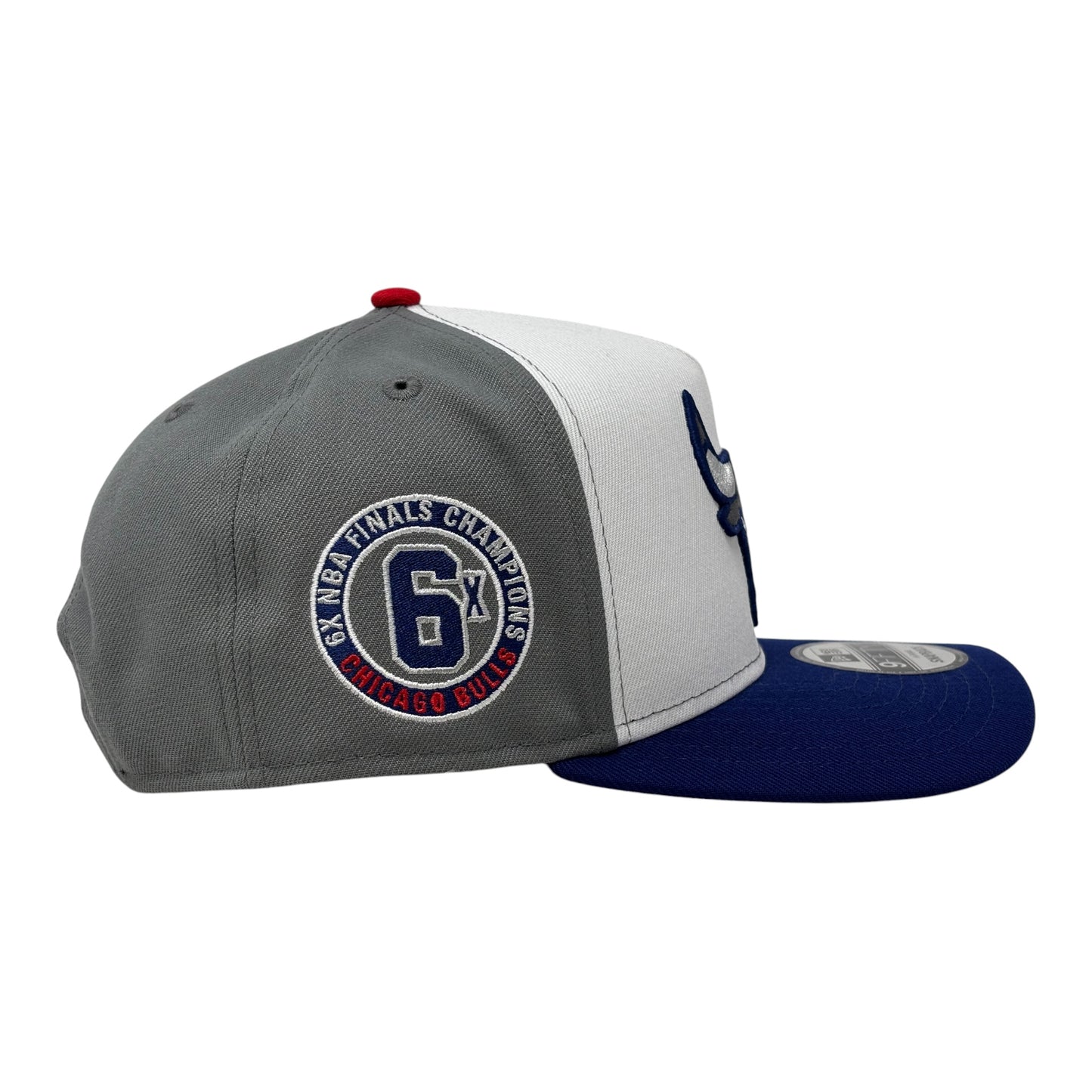Chicago Bulls 6X Champions 9Fifty A-Frame Snapback Hats