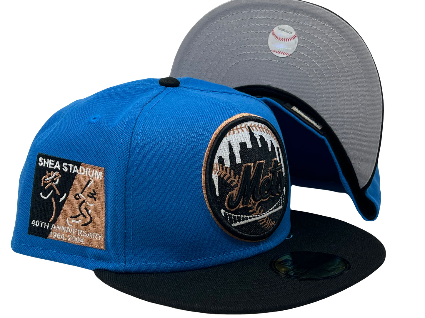New York Mets Shea Stadium 40th Anniversary New Era Fitted Hat