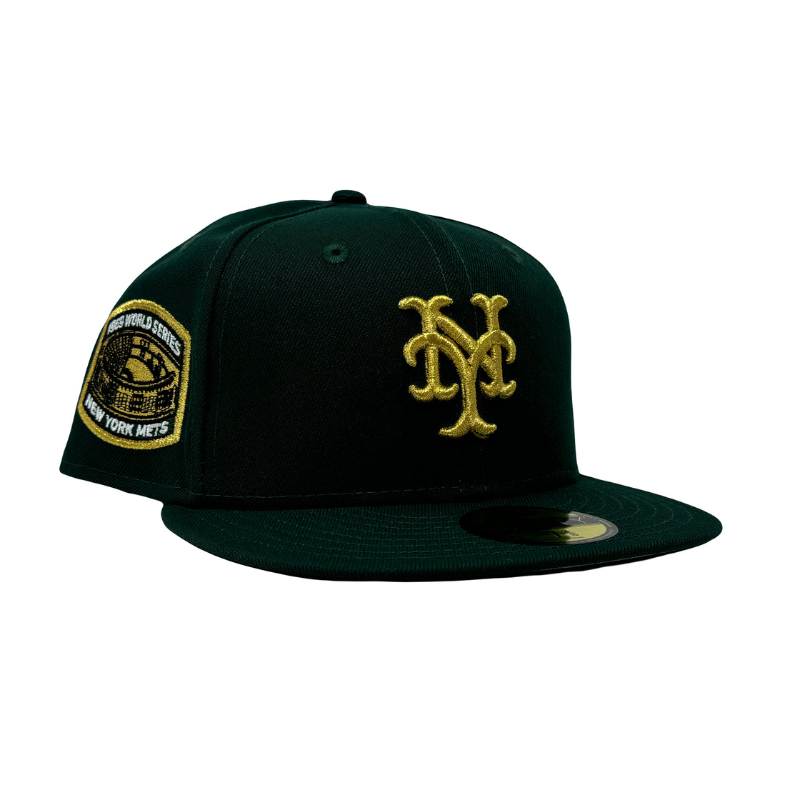 New York Mets 1969 World Series Dark Green 59Fifty New Era Fitted Hat