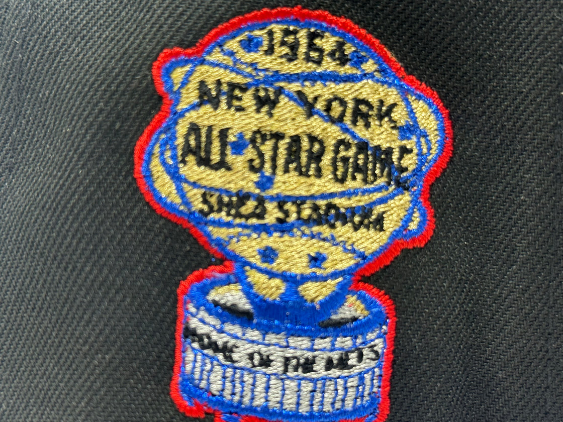 New York Mets 1964 All Star Game New Era Fitted Hat-Black Royal Blue