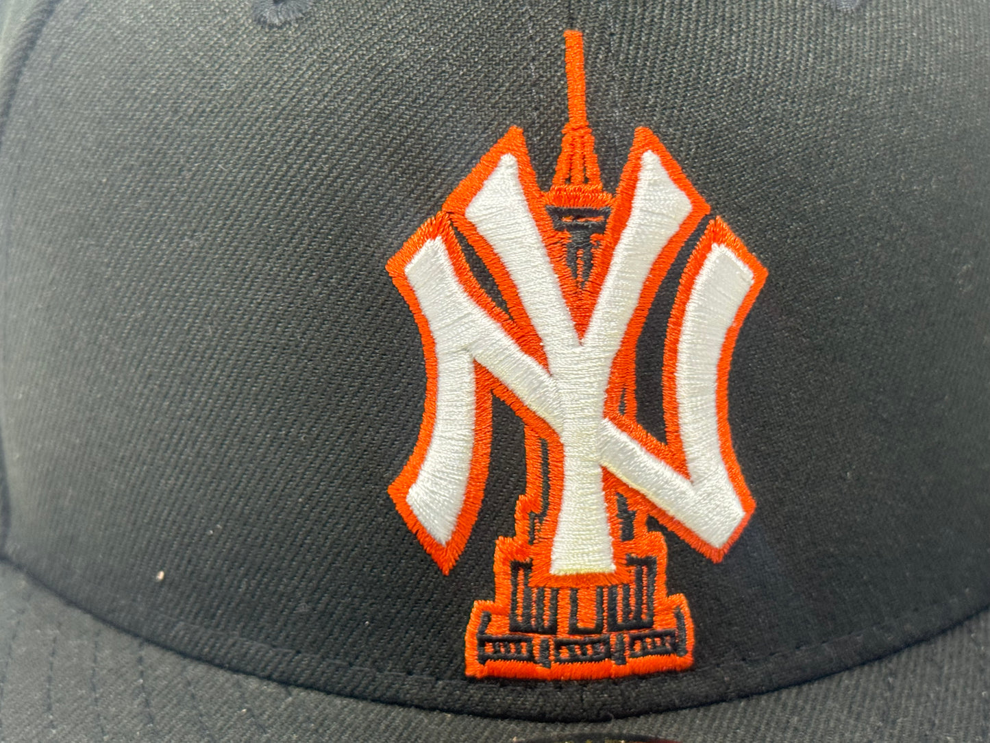 New York Yankees Empire State 2009 World Series Hats-Black Orange