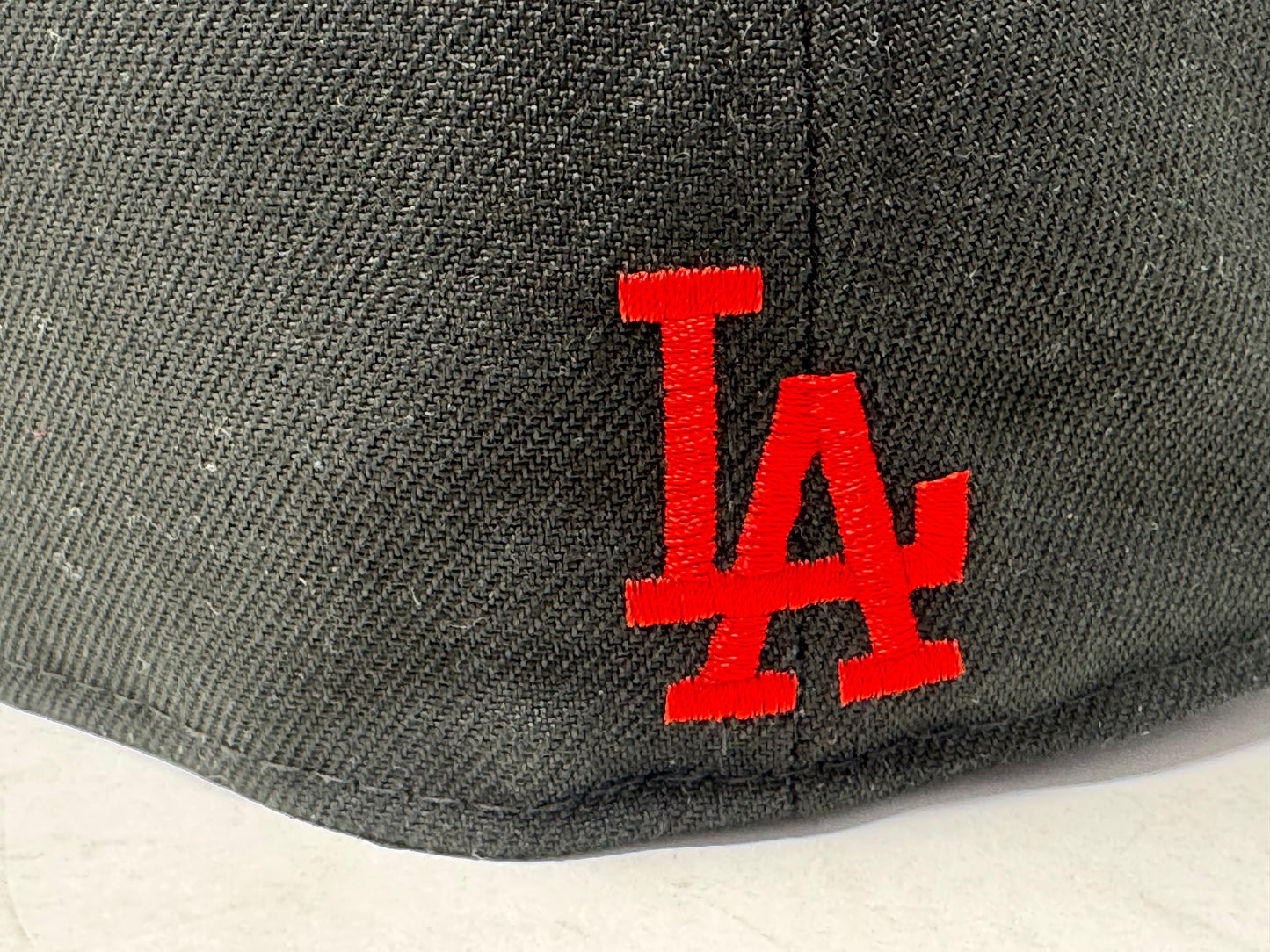Los Angeles Dodgers 2025 World Series Black mascot Cherry Blossom Fitted Hat