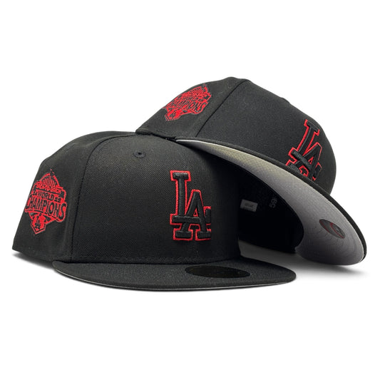 Los Angeles Dodgers 2025 World Champions "Cherry Pack" Fitted Hat