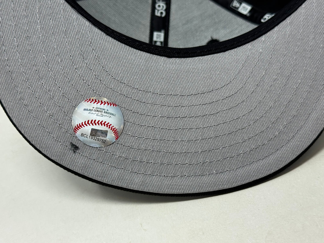 Atlanta Braves 1995 World Series WELCOME TO THE SHOW Fitted Hat-Black