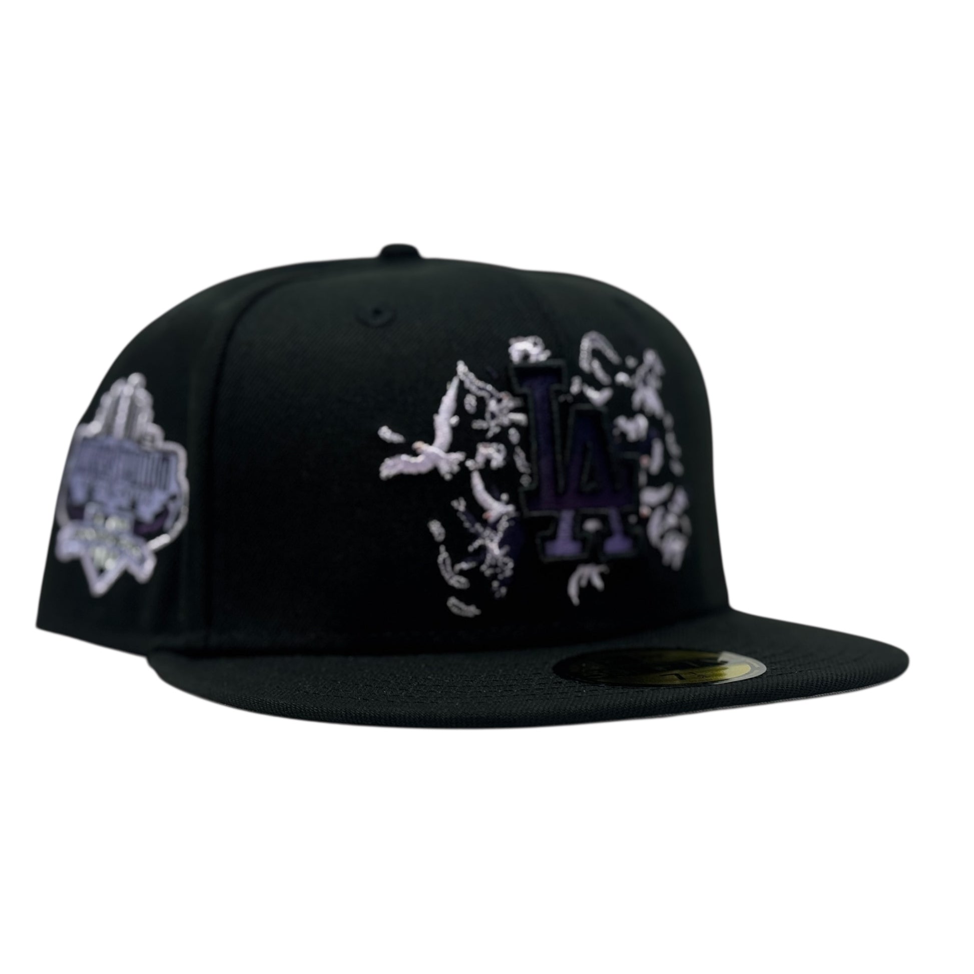 Los Angeles Dodgers "Halloween Pack" Fitted Hats- Black Purple