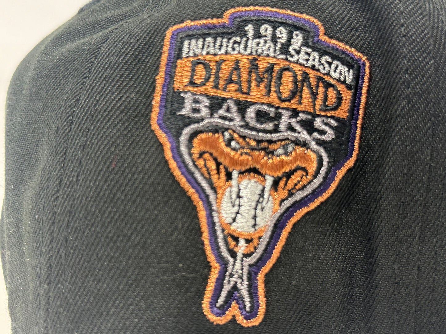 Arizona Diamondbacks 1998 Inaugural Season Black Fitted Hats