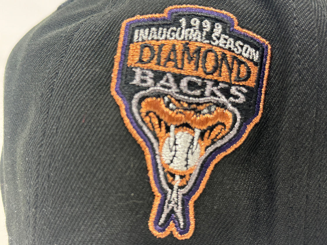 Arizona Diamondbacks 1998 Inaugural Season Black Fitted Hats