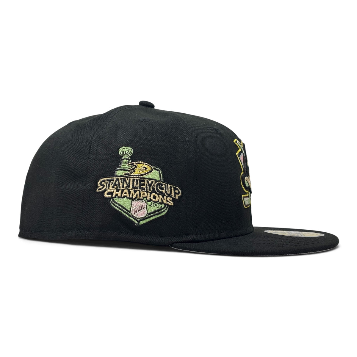 Anaheim Ducks Stanley Cup Champions 59Fifty New Era Fitted Hats-Black