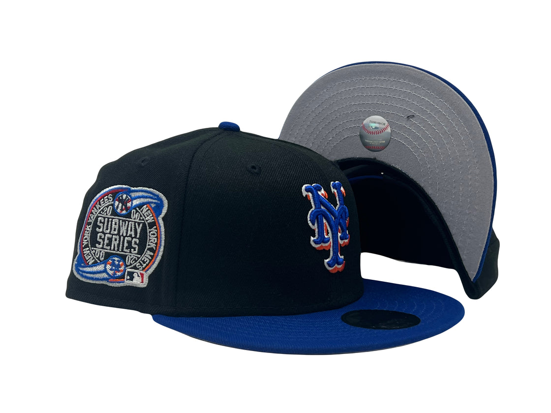 New York Mets Subway Series Black Royal Kids New Era Snapback Hat