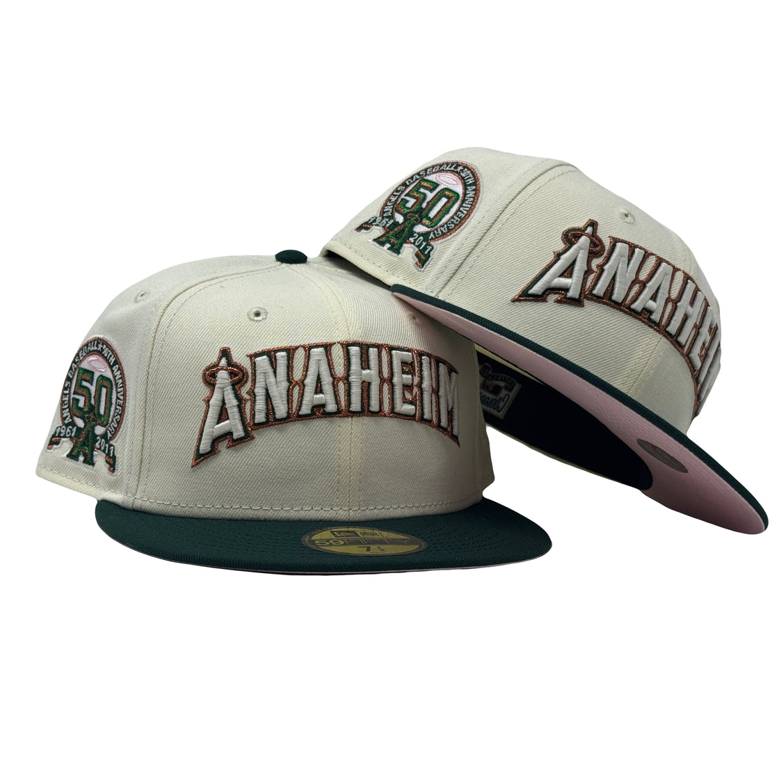 Los Angeles Angels 50th Anniversary Glow in the Dark 59Fifty New Era Fitted Hat