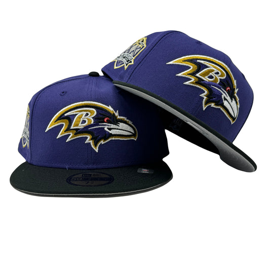 Baltimore Ravens 20th Anniversary NFL 5950 New Era Fitted Hat