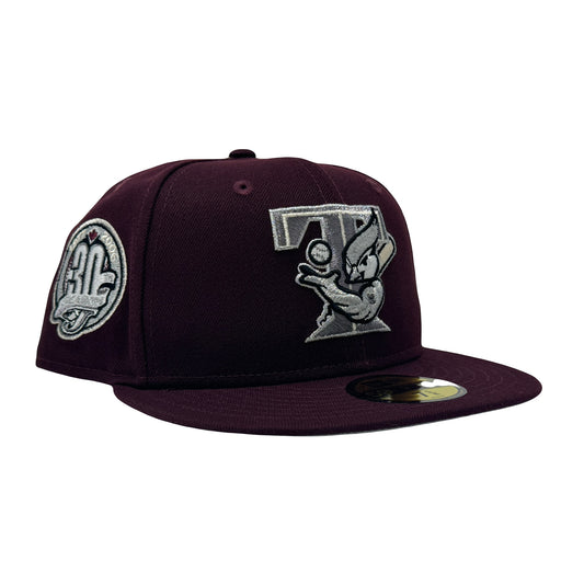 Toronto Blue Jays 30th Anniversary Maroon 59Fifty New Era Fitted Hat