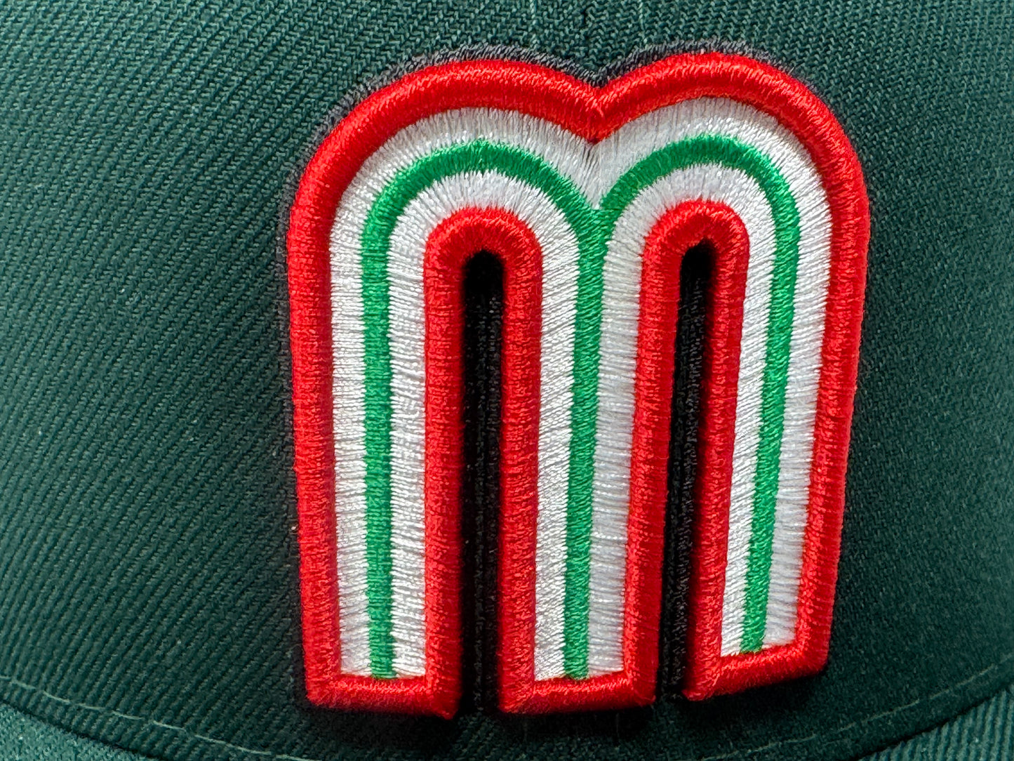 Team Mexico 2026 World Baseball Classic Fitted Hat by New Era-Green