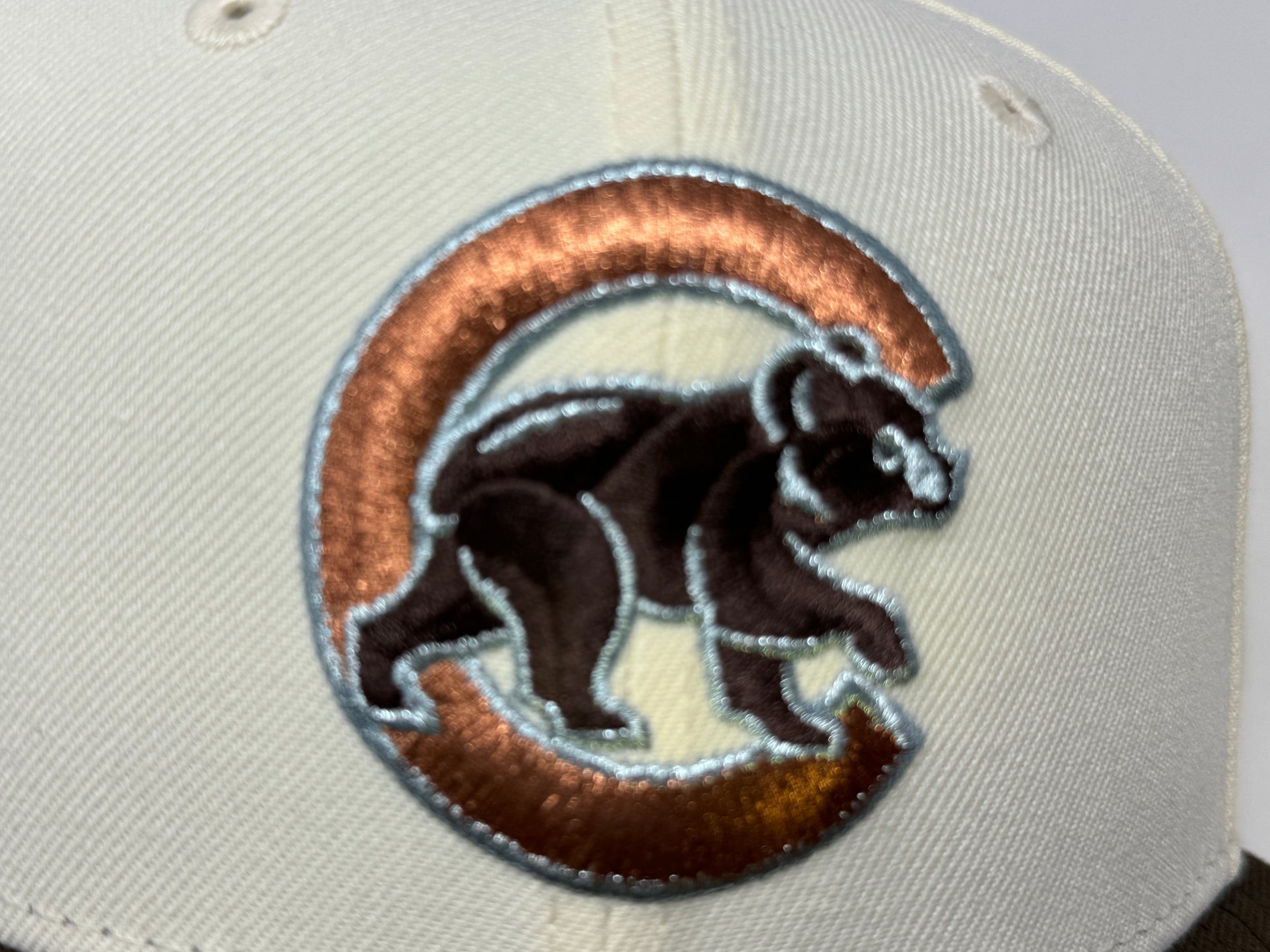 Chicago Cubs 2016 World Series Off White Walnut Visor New Era Fitted Hats