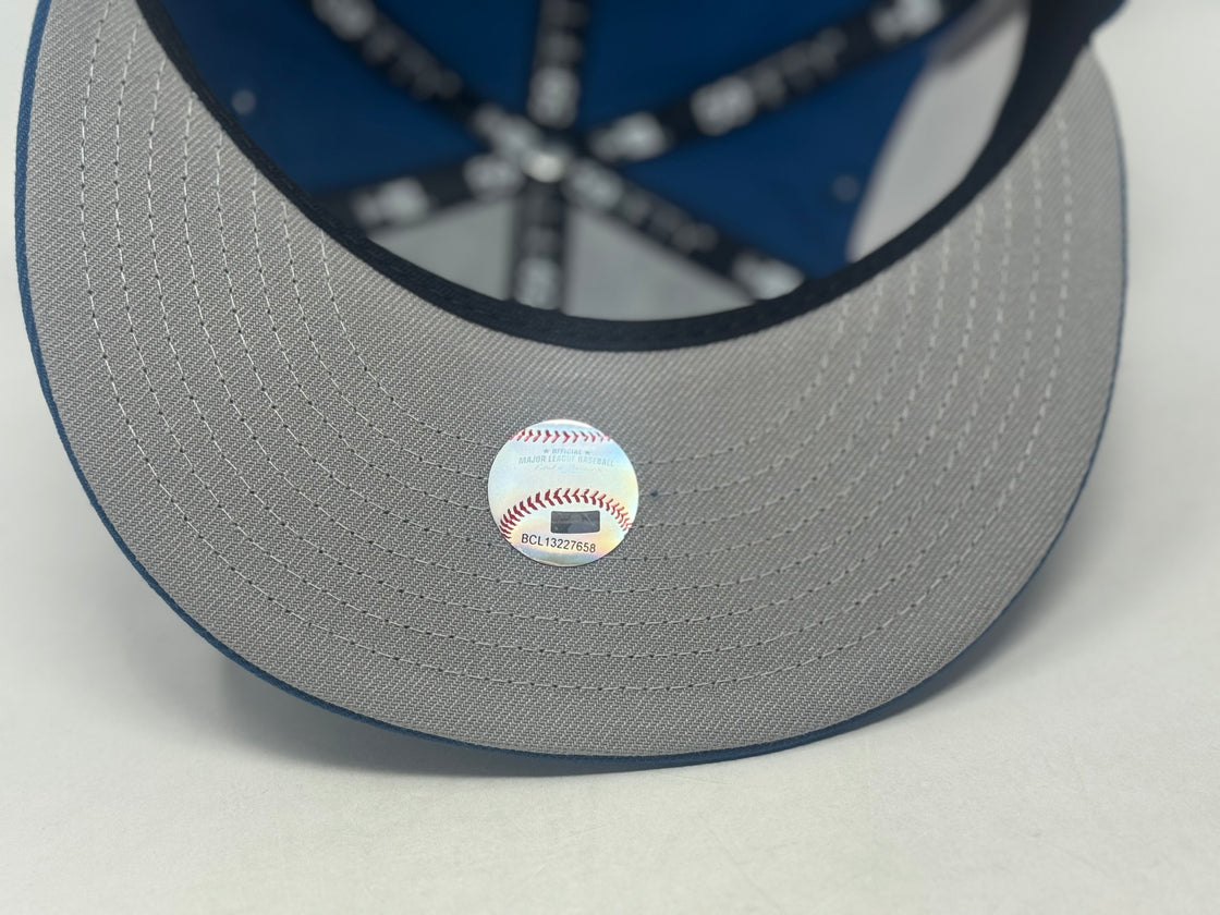 New York Yankees 1951 World Series Fitted Hat-Seashore Blue