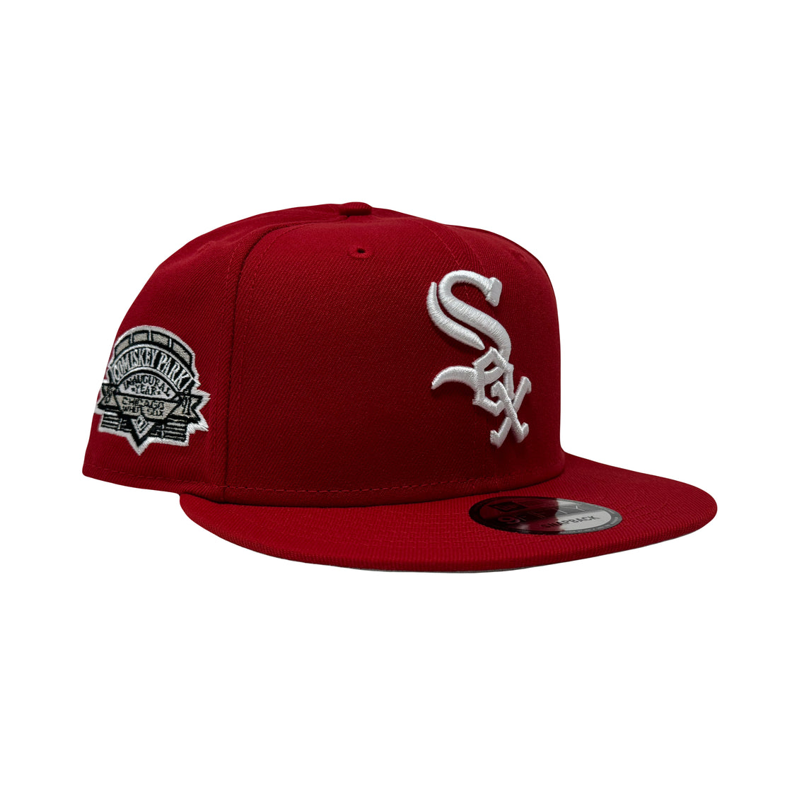 Chicago White Sox Comiskey Park Red New Era Snapback Hat