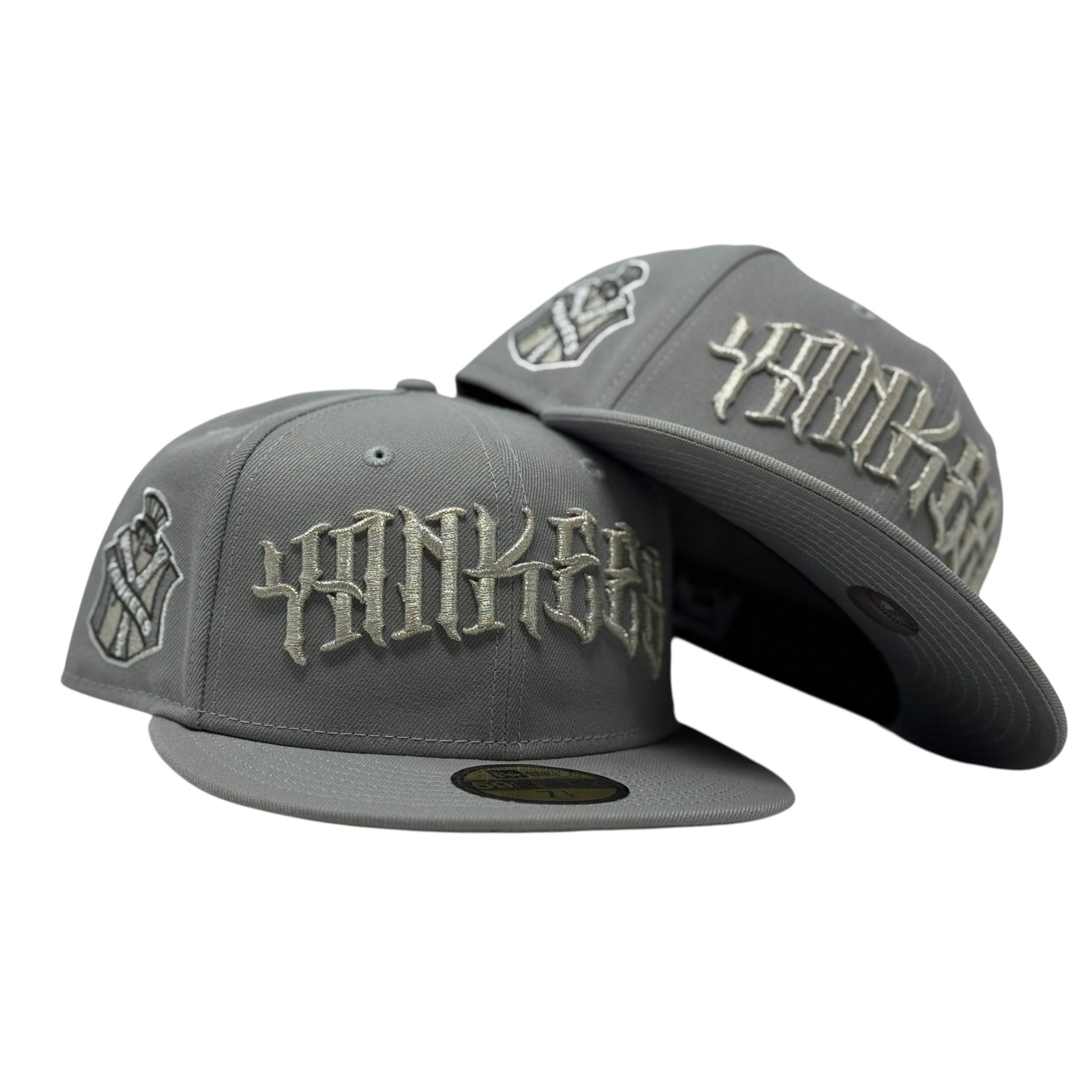 New York Yankees 1951 World Series Light Gray Fitted Hats