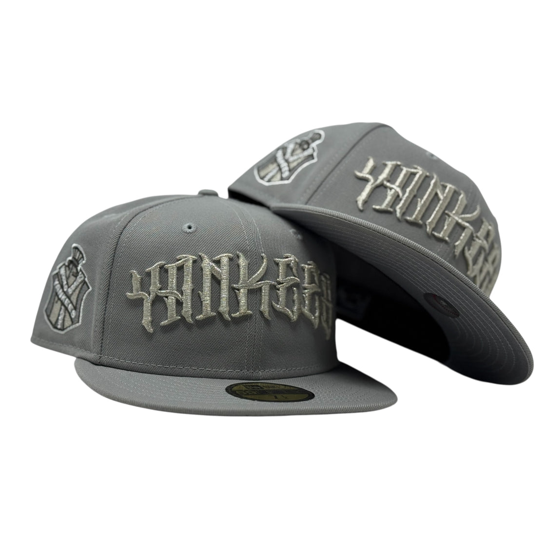 New York Yankees 1951 World Series Light Gray Fitted Hats