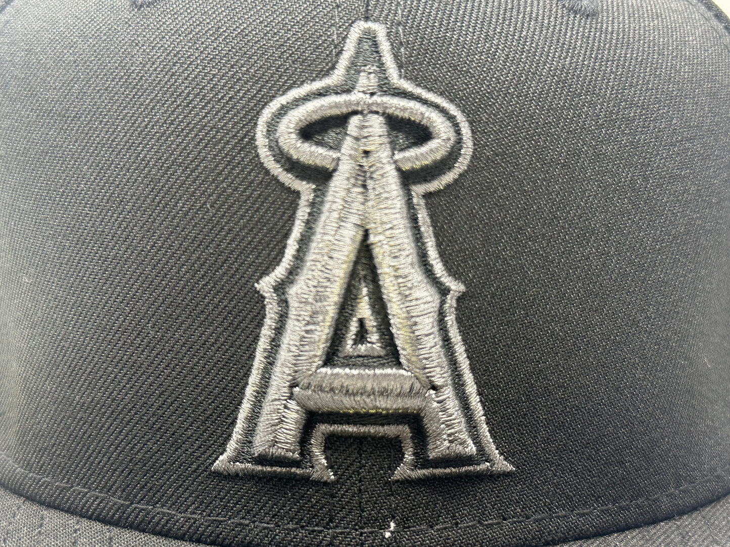 Los Angeles Angels 35th Anniversary Fitted Hat Black