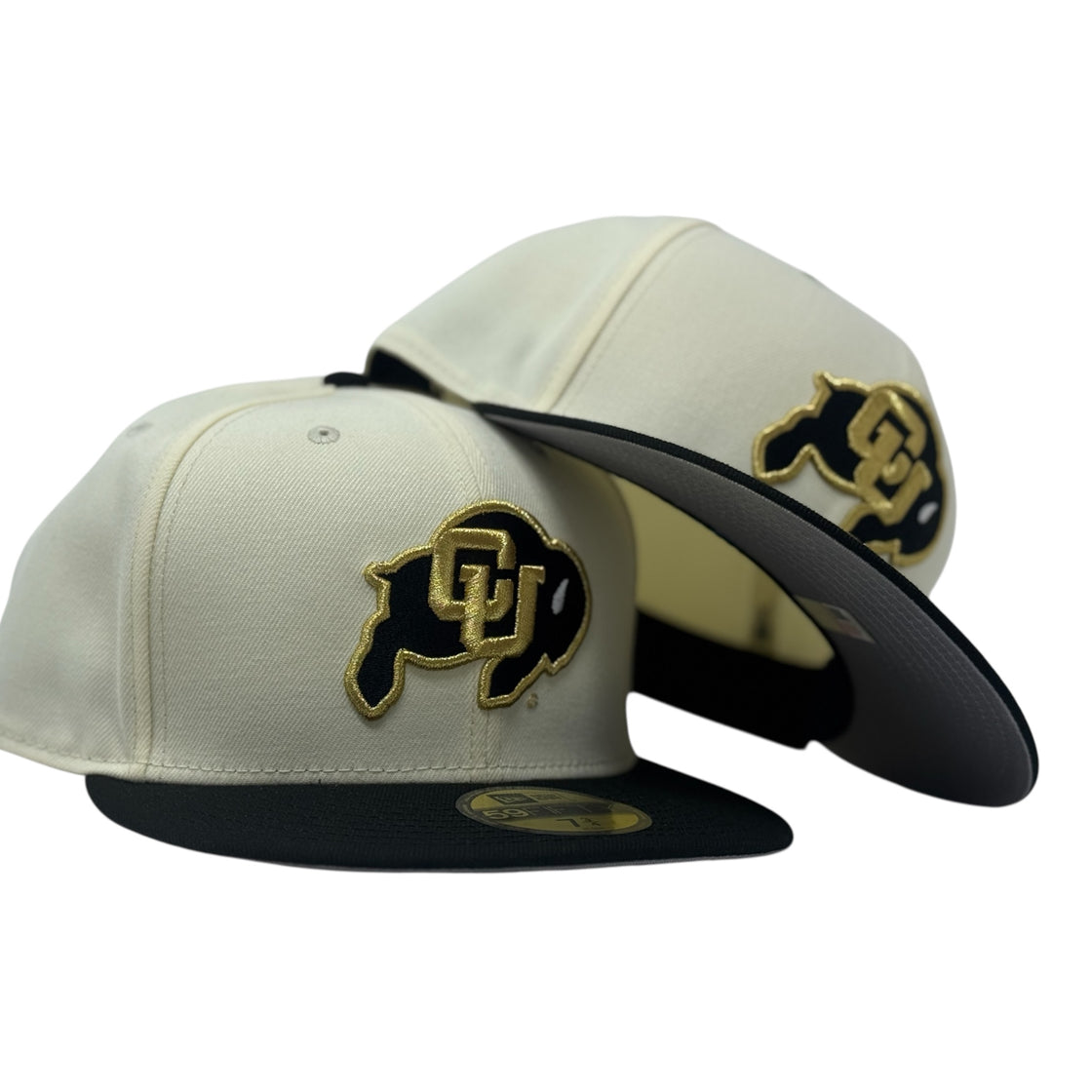 Colorado Buffaloes Chrome 59Fifty Fitted Hat
