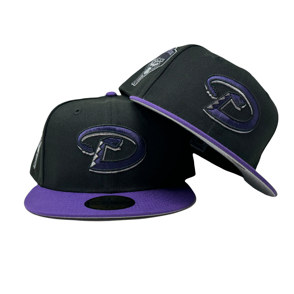 Arizona Diamondbacks 1998 Inaugural Season Eggplant collection 5950 New Era Fitted Hat