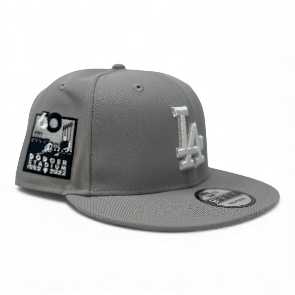 Los Angeles Dodgers 60th Anniversary Snapback Hat-Gray