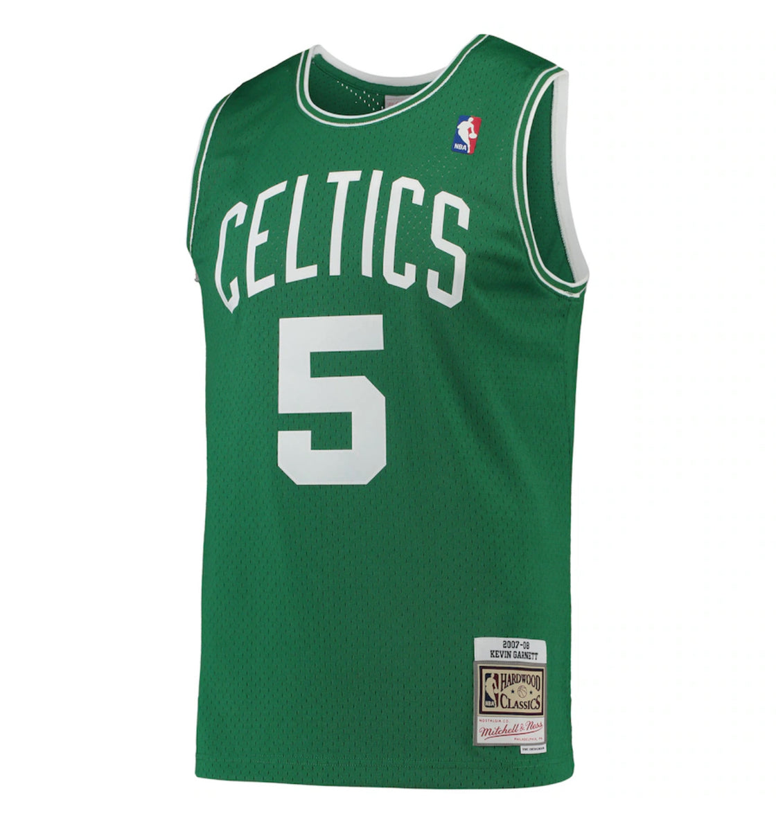 Mitchell & Ness Men's Boston Celtics Green Kevin Garnetts Swingman Jersey