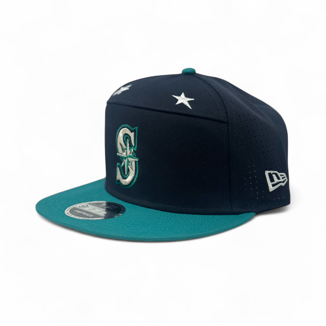 Seattle Mariners 2025 All Star Game Split Panel on Field Snapback Hats