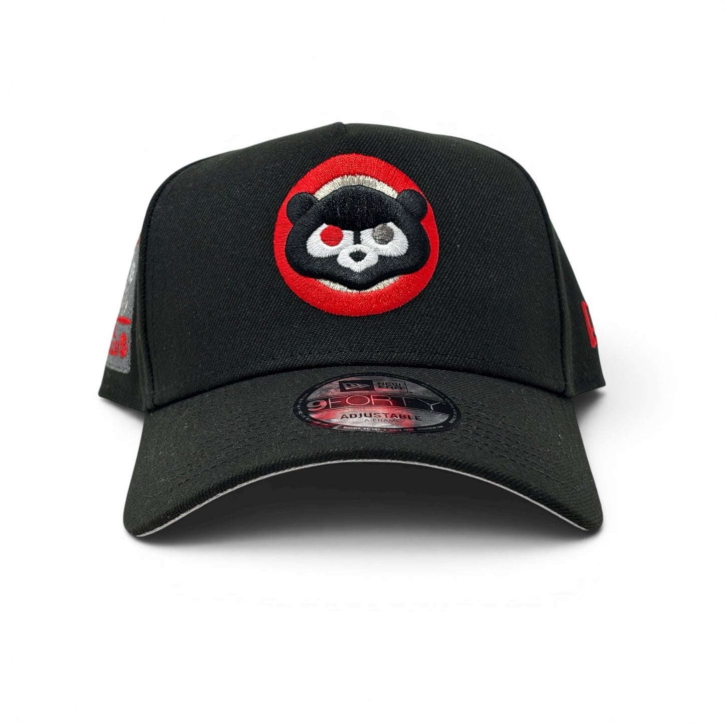 Chicago Cubs " Be Alert for Foul Balls" 9Forty A-Frame Snapback Hats-Black
