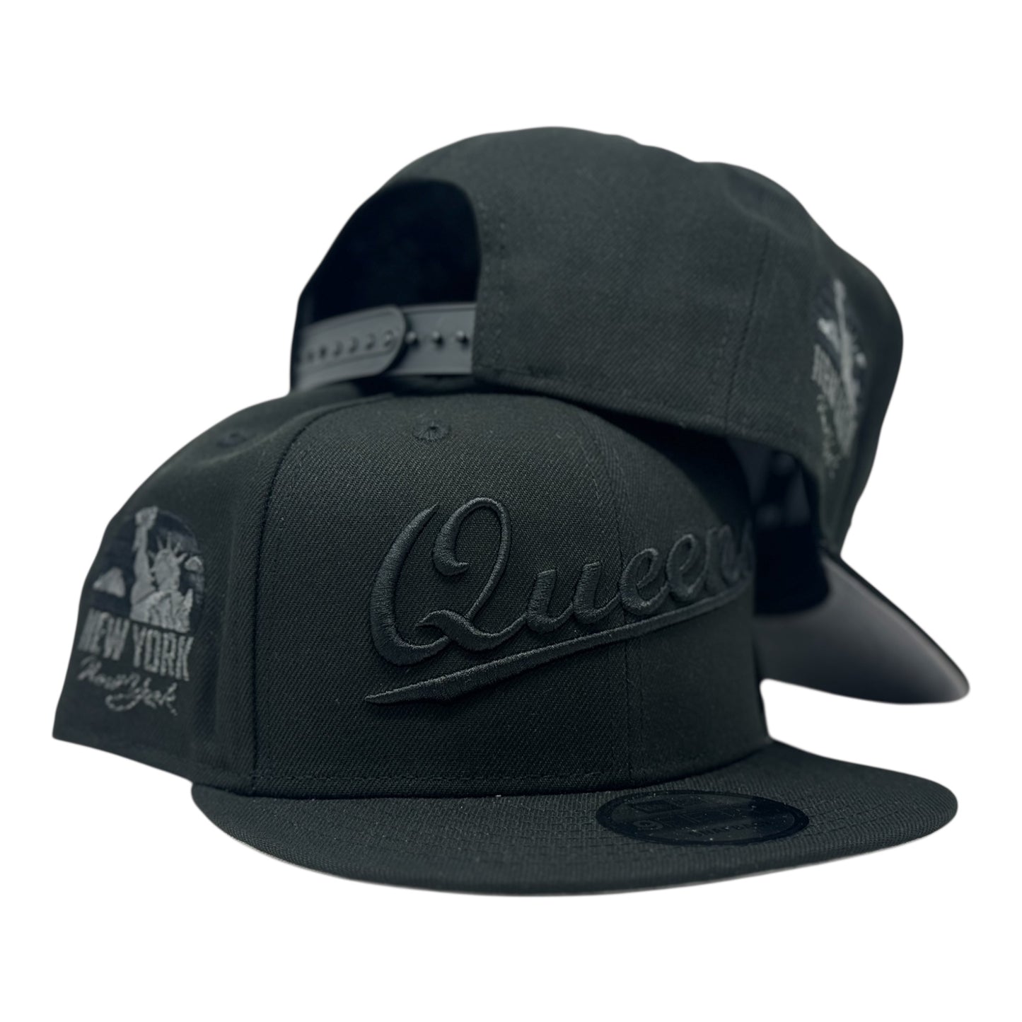 Queens New York Statue of Liberty 9Fifty New Era Snapback Hat-Black