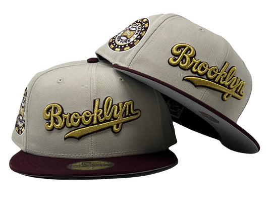 Stone Pack Brooklyn Dodgers 1942 All Star Game New Era Fitted Hat