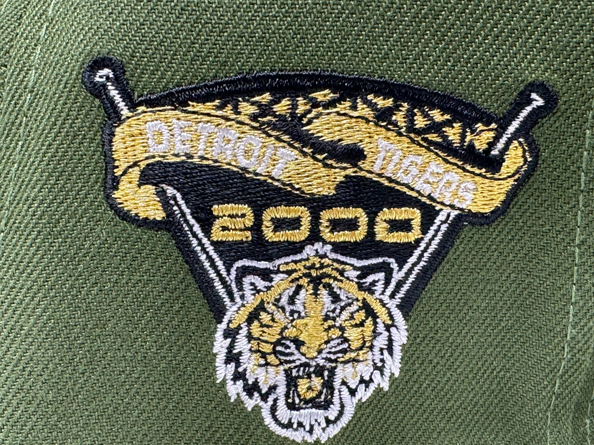 Detroit Tigers 2000 All Star Game Dark Olive Green 59Fifty New Era Fitted Hat
