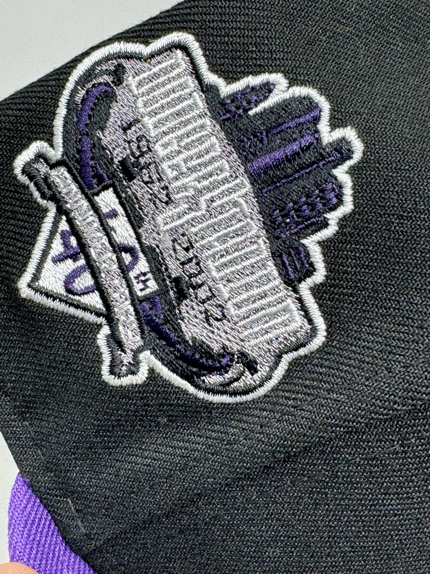 Los Angeles Dodgers 40th Anniversary Eggplant Collection 5950 New Era Fitted Hat