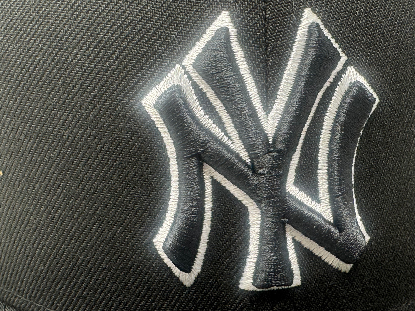 New York Yankees Subway Series "Double Piping" Fitted Hat-Black