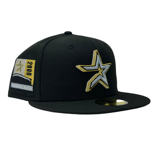 Houston Astros 2000 Inaugural Metallic Pack 59Fifty New Era Fitted Hat