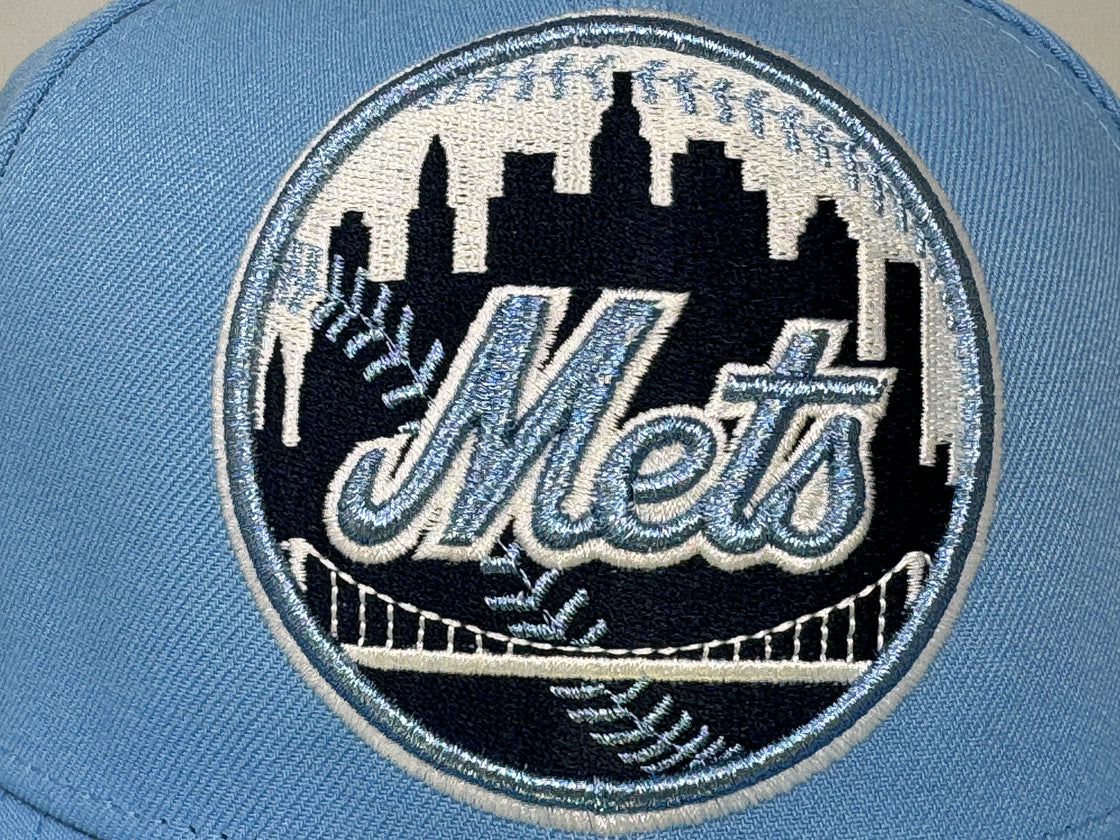 New York Mets Shea Stadium Sky Blue 59Fifty New Era Fitted Hat