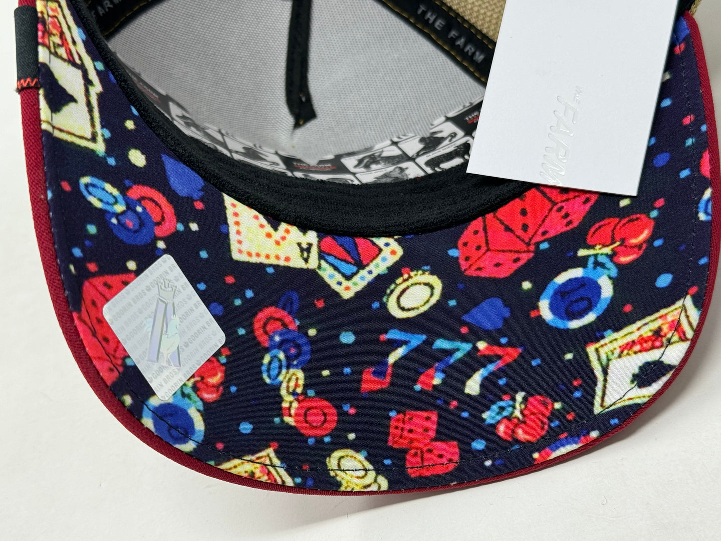 Goorin Bros. Rabbit Jack Jacked Casino The Farm Red Trucker Hat