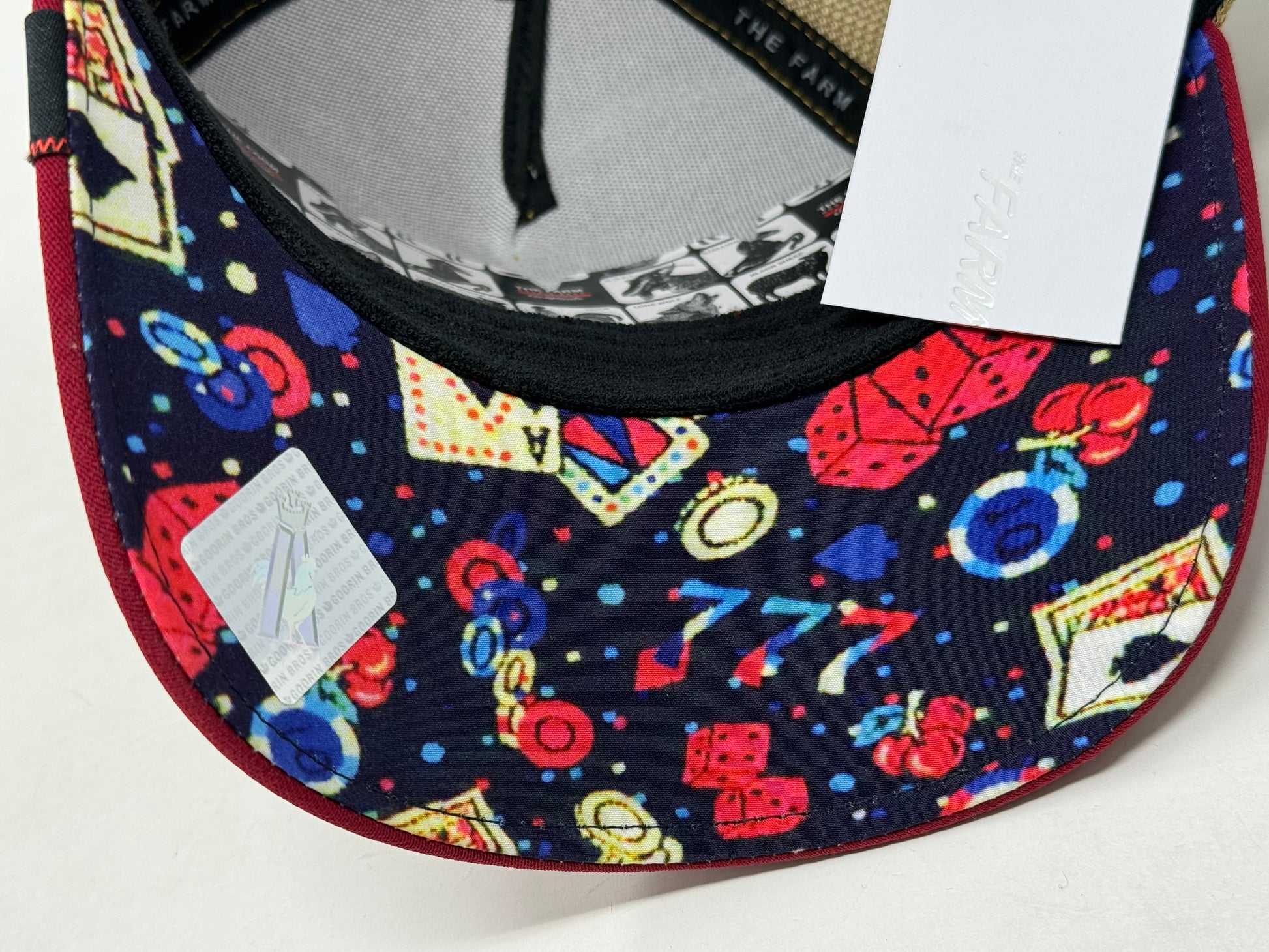 Goorin Bros. Rabbit Jack Jacked Casino The Farm Red Trucker Hat