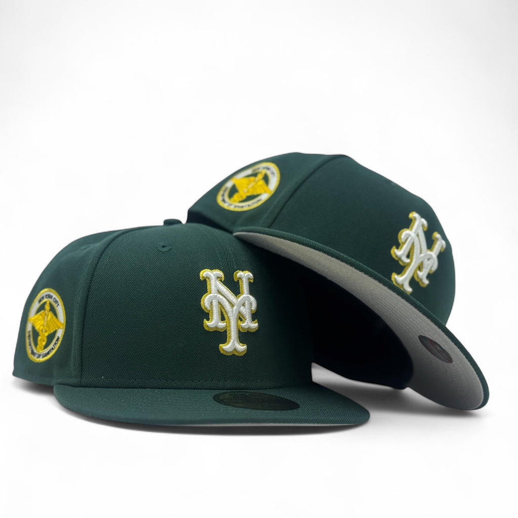 New York Mets Dept. Of Sanitation Fitted Hat-Green