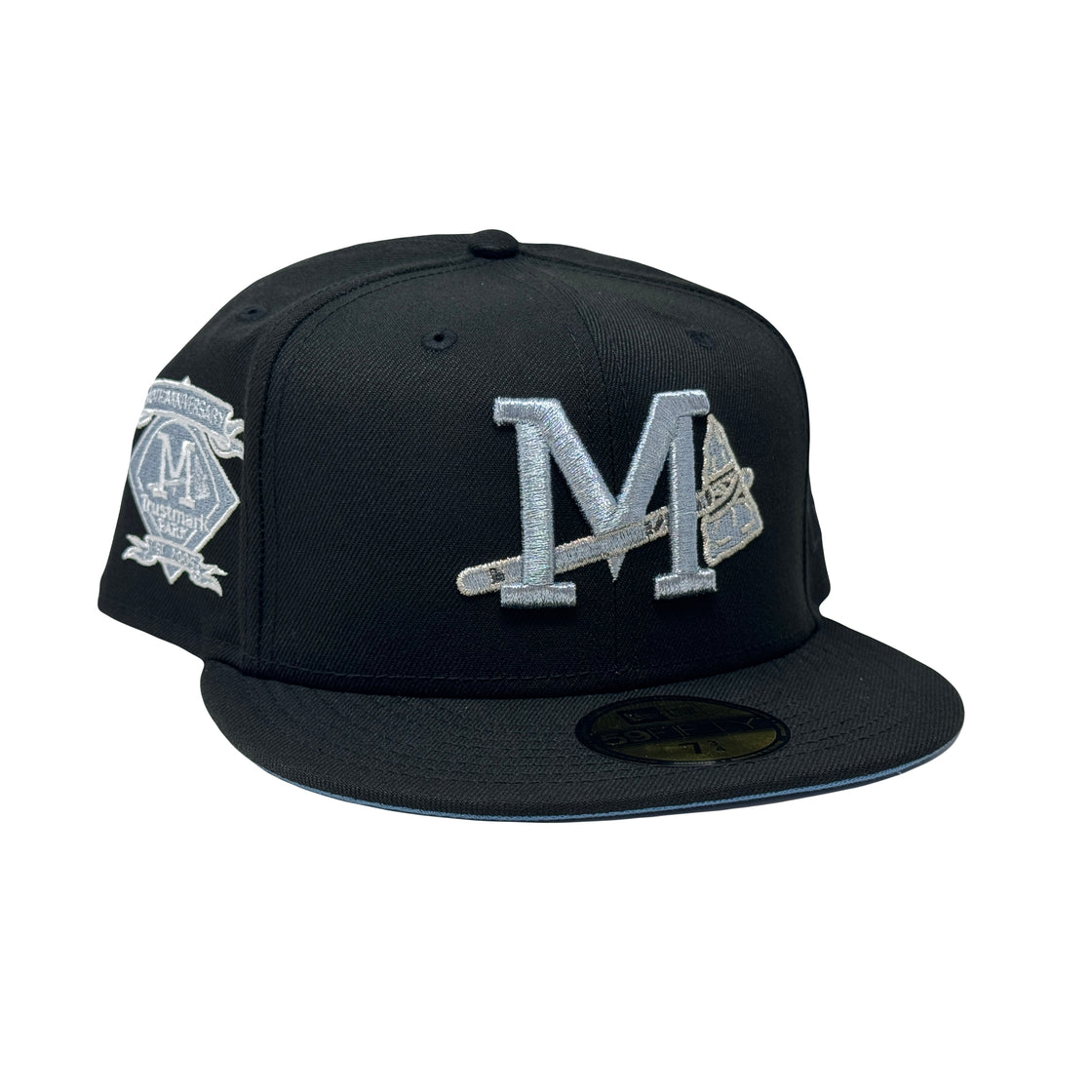 Mississippi Braves 10th Anniversary Icy Brim Minor League New Era Fitted Hat