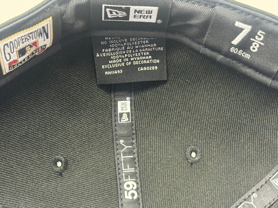 Pittsburgh Pirates 1979 World Series Shadow Logo Fitted Hat-Black