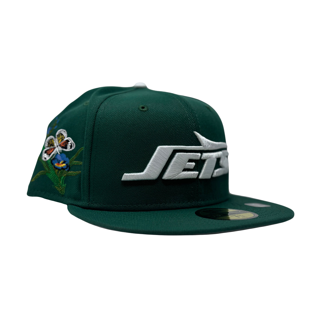 New York Jets Butterfly Garden New Era NFL Fitted Hats